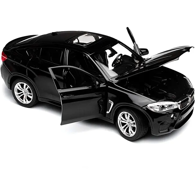 MASINUTA METALICA BMW X6M NEGRU SCARA 1 LA 24 VIVRas56600_Negru