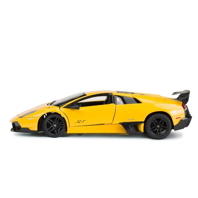 MASINUTA METALICA  LAMBORGHINI MURCIELAGO LP670-4 GALBEN SCARA 1 LA 24 VIVRas39300_Galben