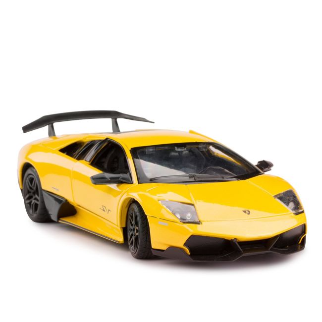 MASINUTA METALICA  LAMBORGHINI MURCIELAGO LP670-4 GALBEN SCARA 1 LA 24 VIVRas39300_Galben