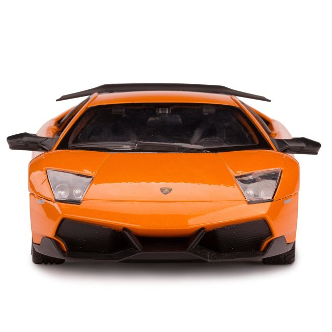 MASINUTA METALICA  LAMBORGHINI MURCIELAGO LP670-4 PORTOCALIU SCARA 1 LA 24 VIVRas39300_Portocaliu