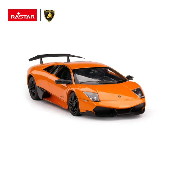 MASINUTA METALICA  LAMBORGHINI MURCIELAGO LP670-4 PORTOCALIU SCARA 1 LA 24 VIVRas39300_Portocaliu
