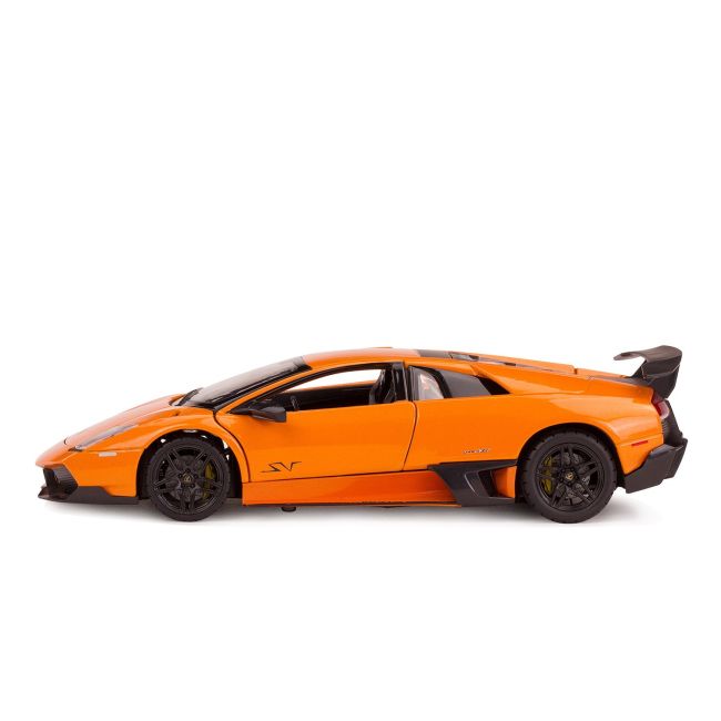 MASINUTA METALICA  LAMBORGHINI MURCIELAGO LP670-4 PORTOCALIU SCARA 1 LA 24 VIVRas39300_Portocaliu