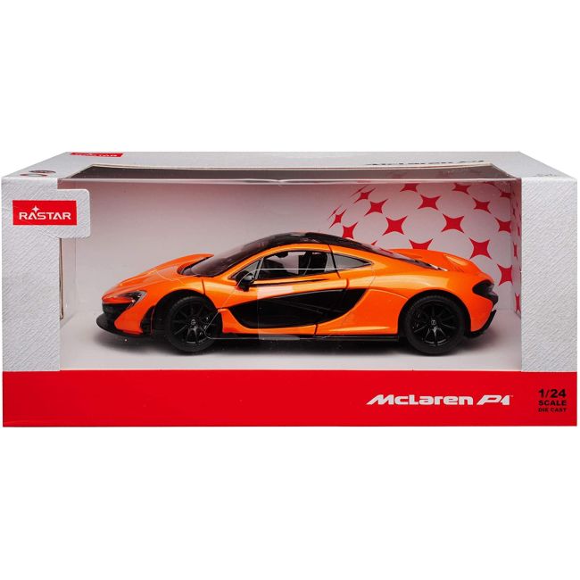 MASINUTA METALICA McLAREN P1 PORTOCALIU SCARA 1 LA 24 VIVRas56700_Portocaliu