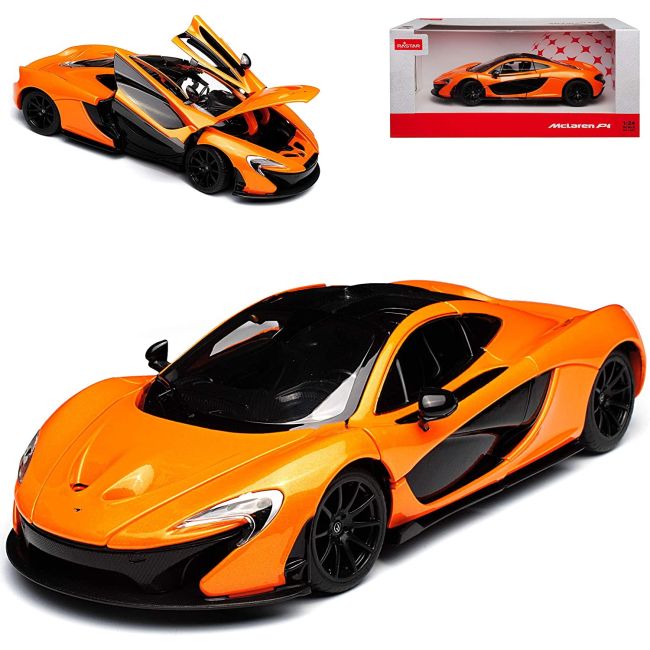 MASINUTA METALICA McLAREN P1 PORTOCALIU SCARA 1 LA 24 VIVRas56700_Portocaliu