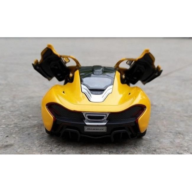 MASINUTA METALICA McLAREN P1 PORTOCALIU SCARA 1 LA 24 VIVRas56700_Portocaliu