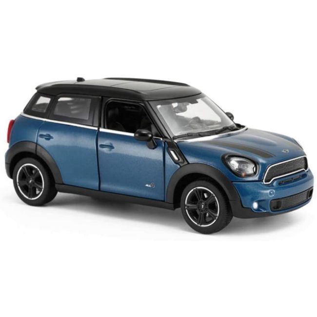 MASINUTA METALICA MINICOOPER ALBASTRU SCARA 1 LA 24 VIVRas56400_Albastru