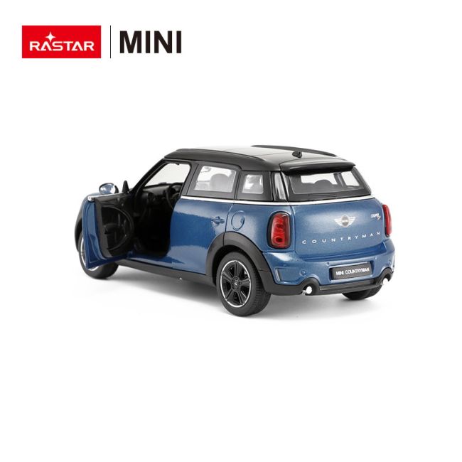 MASINUTA METALICA MINICOOPER ALBASTRU SCARA 1 LA 24 VIVRas56400_Albastru