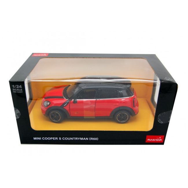 MASINUTA METALICA MINICOOPER ROSU SCARA 1 LA 24 VIVRas56400_Rosu
