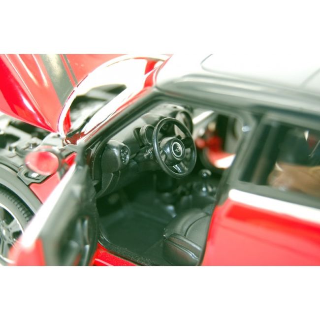 MASINUTA METALICA MINICOOPER ROSU SCARA 1 LA 24 VIVRas56400_Rosu