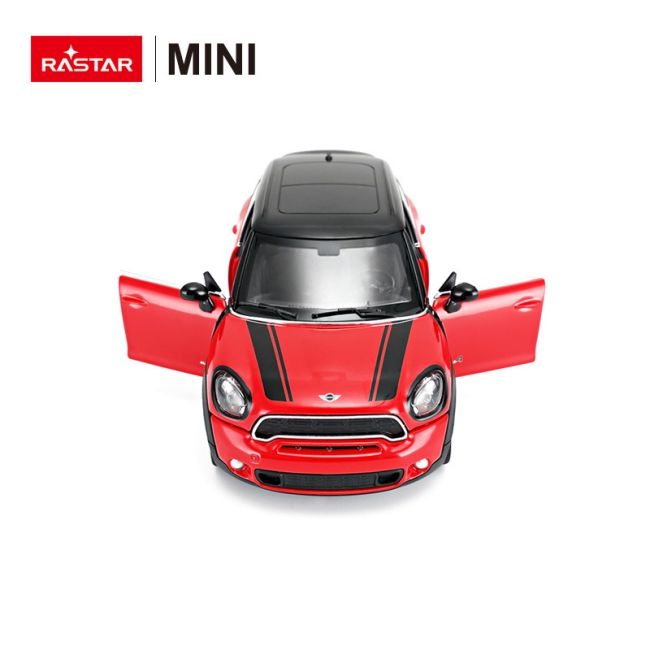 MASINUTA METALICA MINICOOPER ROSU SCARA 1 LA 24 VIVRas56400_Rosu