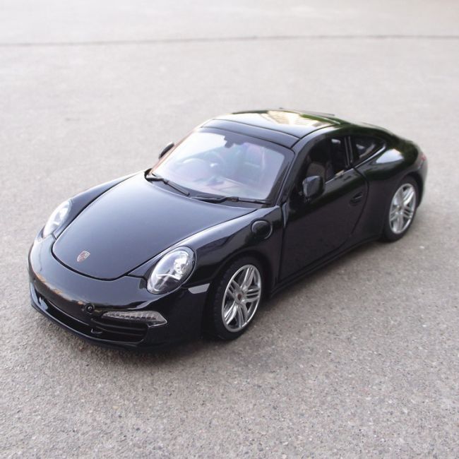 MASINUTA METALICA PORSCHE 911 NEGRU SCARA 1 LA 24 VIVRas56200_Negru