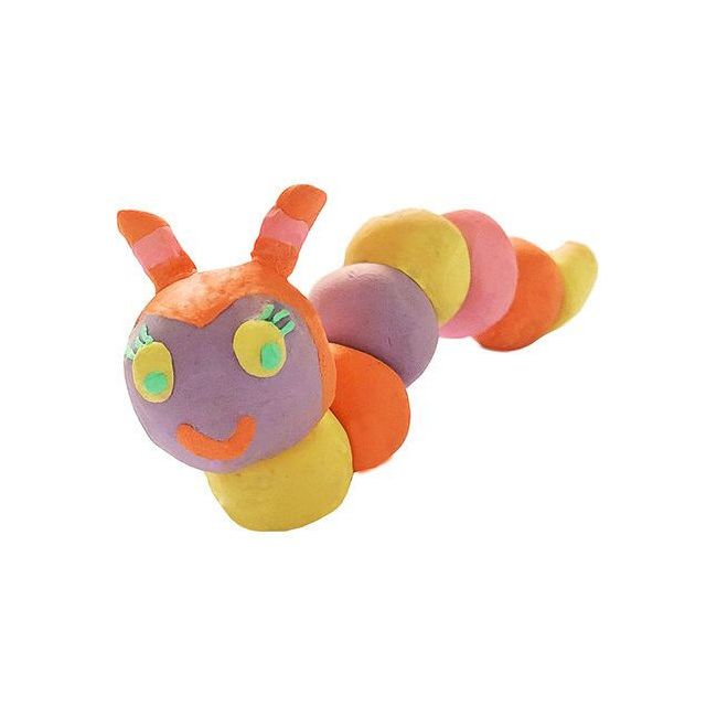 Set plastilina 6 culori Moses MS16138 BBJMS16138_Culori Pastel