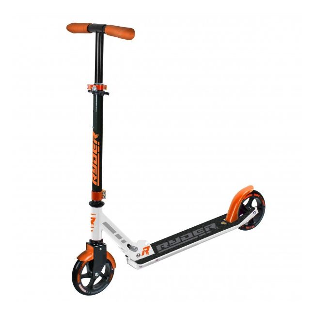 Trotineta pentru copii cu 2 roti Saica Ryder Street 145 mm Portocalie - SOLSA3288