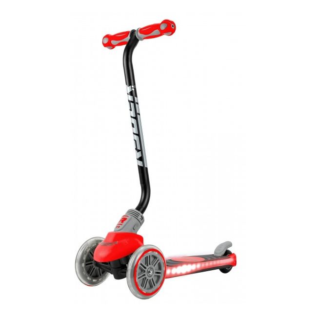 Trotineta pentru copii cu 3 roti Saica Ryder Neo Led 3216 cu roti din silicon - SOLSA3216