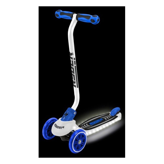 Trotineta pentru copii cu 3 roti Saica Ryder Neo Led 3217 cu roti din silicon - SOLSA3217