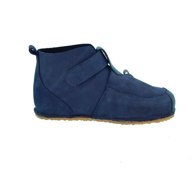Pantofi Barefoot din piele naturala Baby Fox Bleumarin - recomandati pentru primii pasi - FOX50002