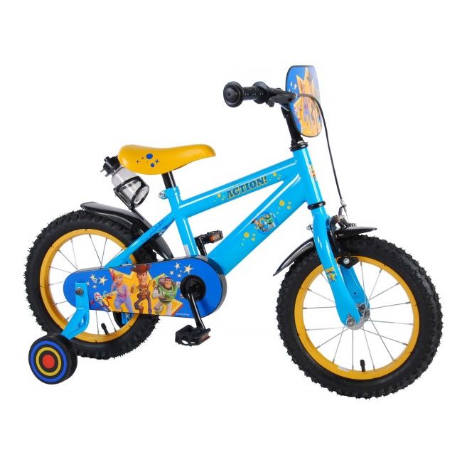 Bicicleta copii Volare Toy story 14 inch cu sticla apa si frana mana - SOLVOL91407-CH-NL