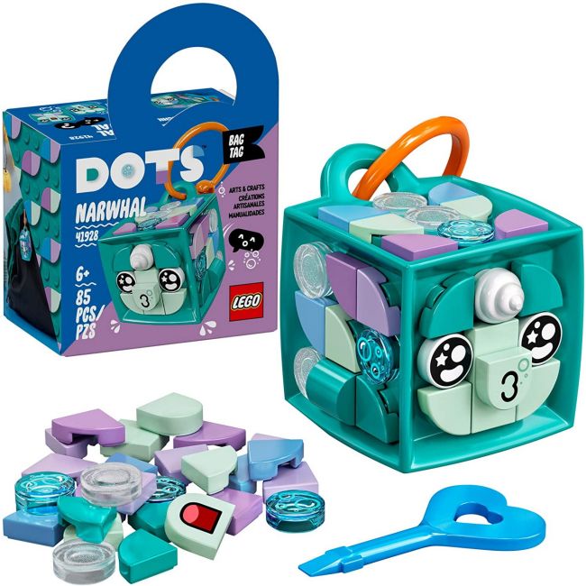 LEGO DOTS NARVAL ECUSON DE BAGAJ 41928 VIVLEGO41928