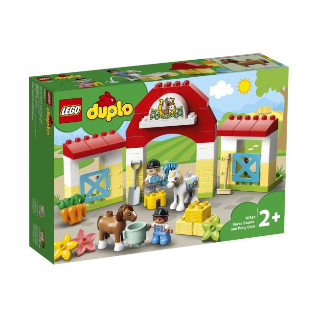 LEGO DUPLO  GRAJD PENTRU CAI SI INGRIJIREA PONEILOR 10951 VIVLEGO10951