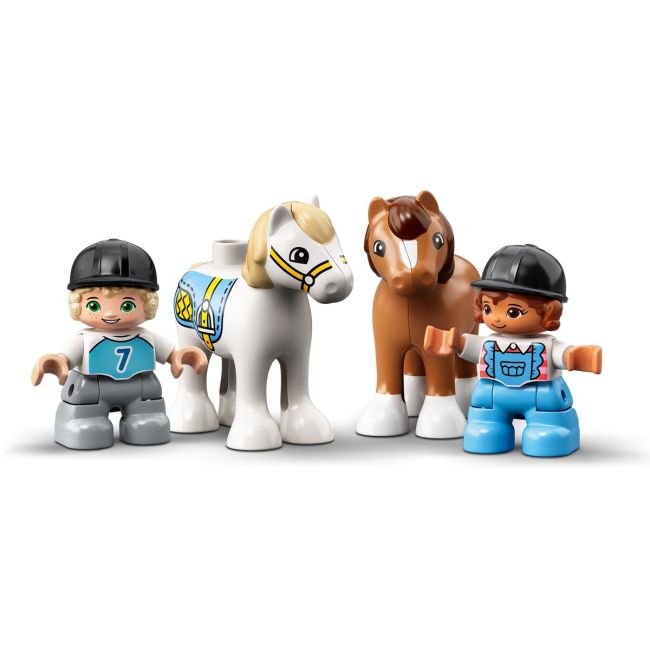 LEGO DUPLO  GRAJD PENTRU CAI SI INGRIJIREA PONEILOR 10951 VIVLEGO10951
