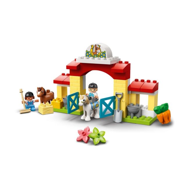 LEGO DUPLO  GRAJD PENTRU CAI SI INGRIJIREA PONEILOR 10951 VIVLEGO10951