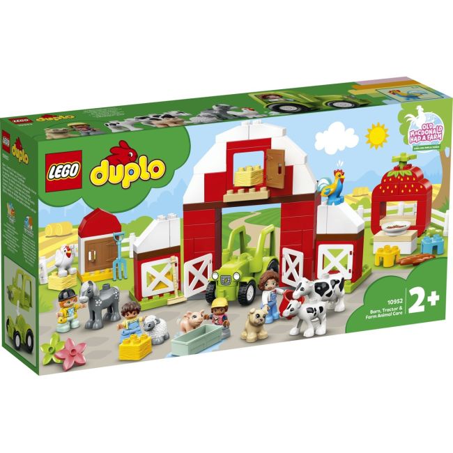 LEGO DUPLO  HAMBAR, TRACTOR SI INGRIJIREA ANIMALELOR 10952 VIVLEGO10952