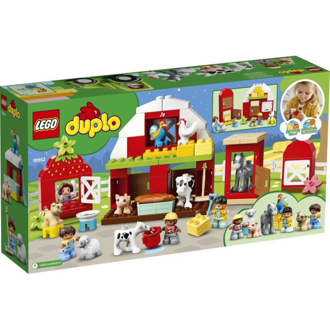 LEGO DUPLO  HAMBAR, TRACTOR SI INGRIJIREA ANIMALELOR 10952 VIVLEGO10952