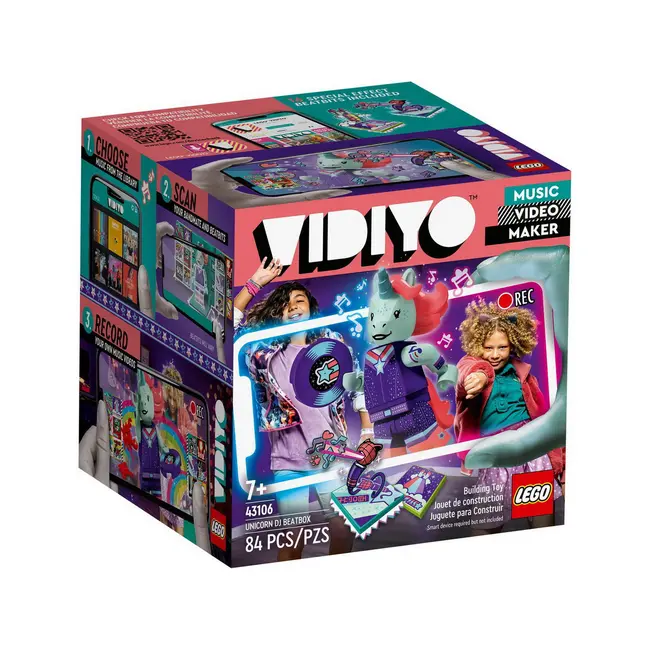 LEGO VIDIYO UNICORN DJ BEATBOX 43106 VIVLEGO43106