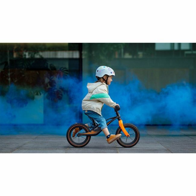 Lionelo - Bicicleta cu roti gonflabile, fara pedale, 12 , Bart, Albastru BYNLOE-BART_AIR_BLUE_NAVY