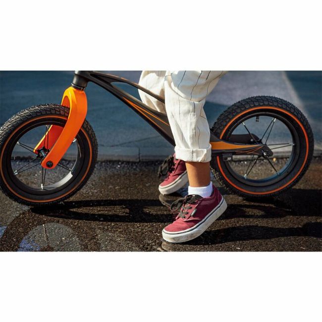 Lionelo - Bicicleta cu roti gonflabile, fara pedale, 12 , Bart, Albastru BYNLOE-BART_AIR_BLUE_NAVY