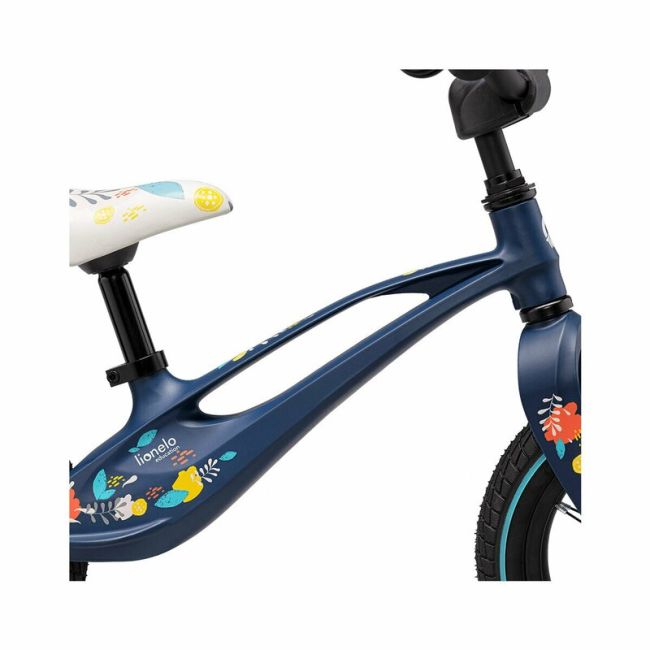 Lionelo - Bicicleta cu roti gonflabile, fara pedale, 12 , Bart, Albastru BYNLOE-BART_AIR_BLUE_NAVY