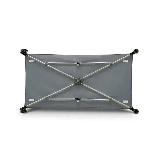 Lionelo - Patut pliant cu un nivel Stefi Lemon din Metal, Poliester, 120x60 cm, Galben BYNLO-STEFI_YELLOW_LEMON