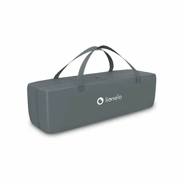 Lionelo - Patut pliant cu un nivel Stefi Lemon din Metal, Poliester, 120x60 cm, Galben BYNLO-STEFI_YELLOW_LEMON