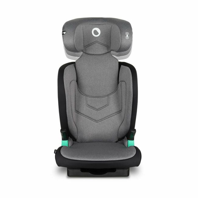 Lionelo - Scaun auto Neal Stone Spatar reglabil, Baza i-size, 15-36 Kg, cu Isofix, Gri BYNLO-NEAL_GREY_STONE