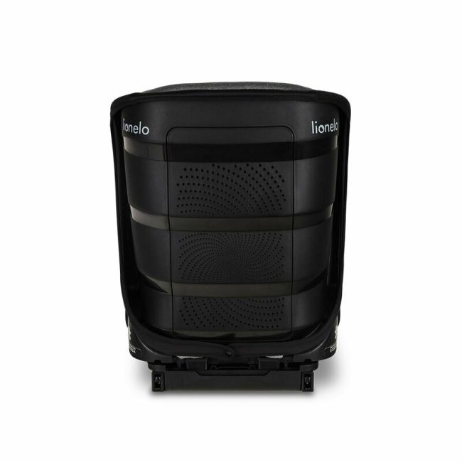 Lionelo - Scaun auto Neal Stone Spatar reglabil, Baza i-size, 15-36 Kg, cu Isofix, Gri BYNLO-NEAL_GREY_STONE
