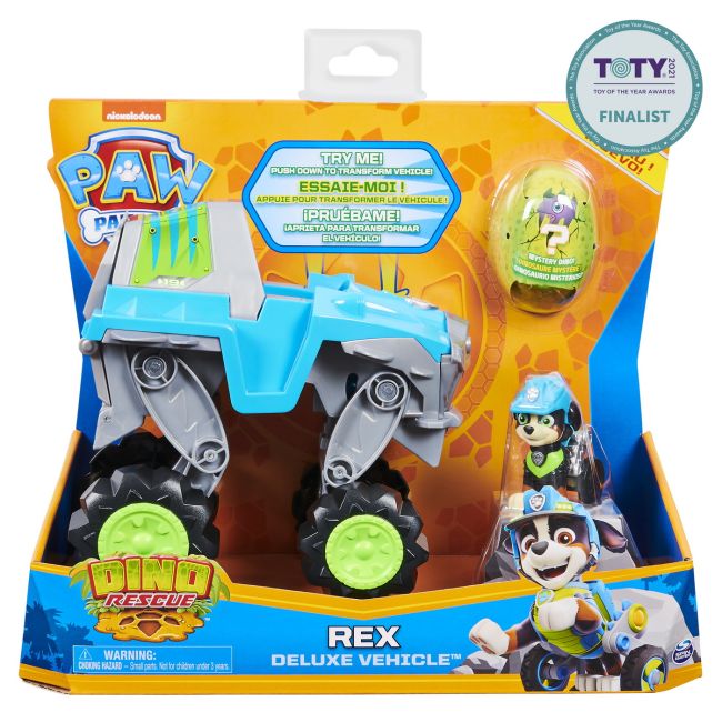 PATRULA CATELUSILOR VEHICUL DINO CU CATELUSUL REX VIV6059329