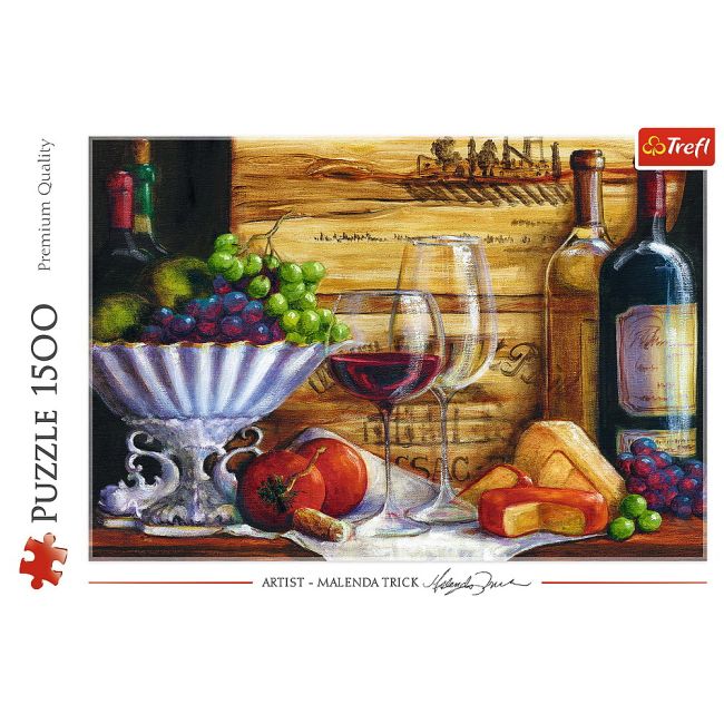 PUZZLE TREFL 1500  MALENDA TRICK ARTA VINULUI VIV26174
