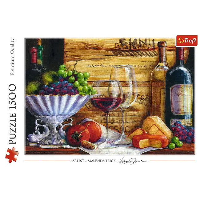 PUZZLE TREFL 1500  MALENDA TRICK ARTA VINULUI VIV26174