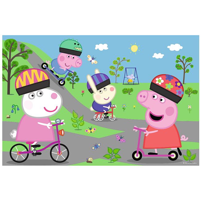 PUZZLE TREFL 24 MAXI PURCELUSA PEPPA PIG VIV14330