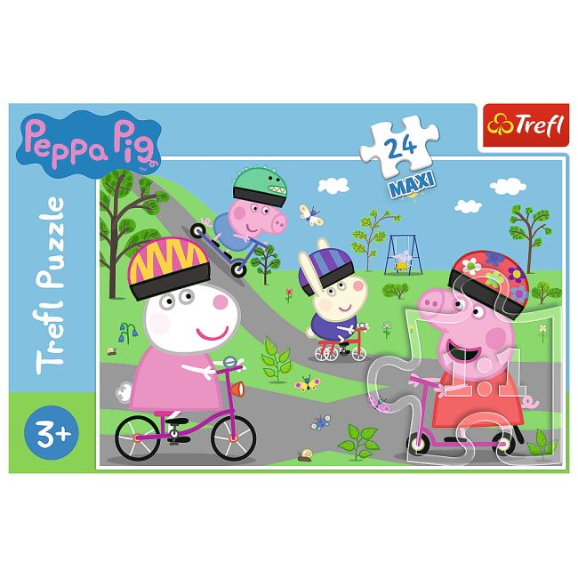 PUZZLE TREFL 24 MAXI PURCELUSA PEPPA PIG VIV14330