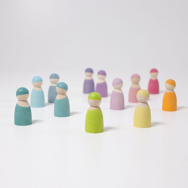 12 prieteni spiridusi, pastel - RMK10579