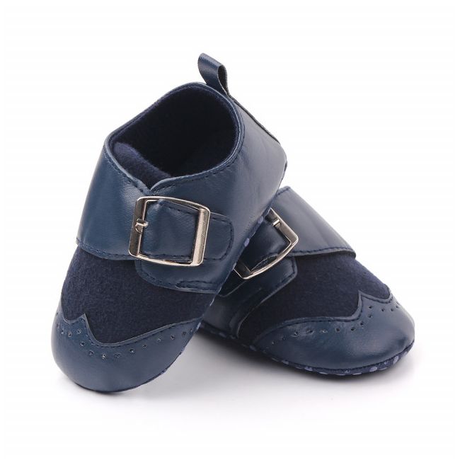 Pantofi eleganti bleumarine cu catarama MBd2425-1-p9