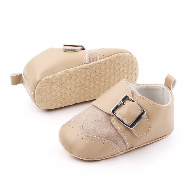Pantofi eleganti crem cu catarama MDd2425-3-p15