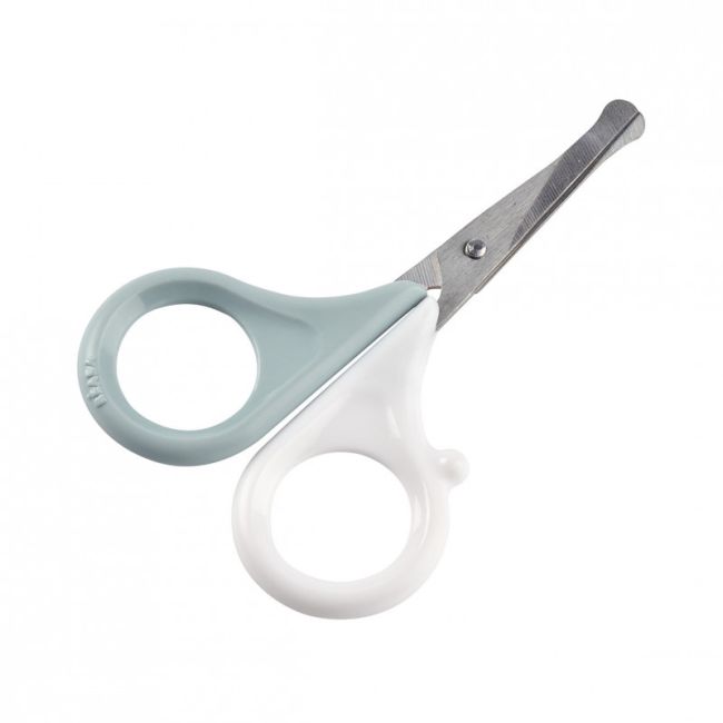 Forfecuta Beaba cu protectie varf - Green Blue ERFB920360