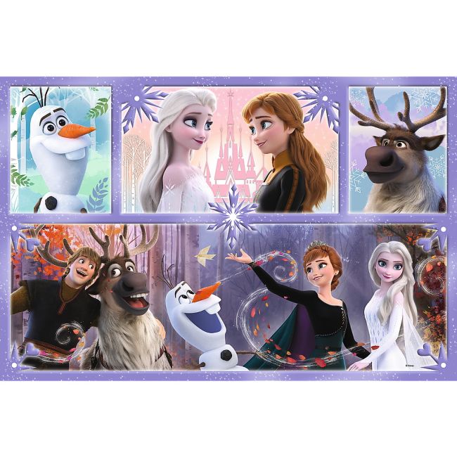 PUZZLE TREFL 24 MAXI FROZEN2 O LUME MAGICA VIV14345