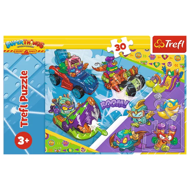 PUZZLE TREFL 30 ECHIPA SUPER THINGS VIV18273