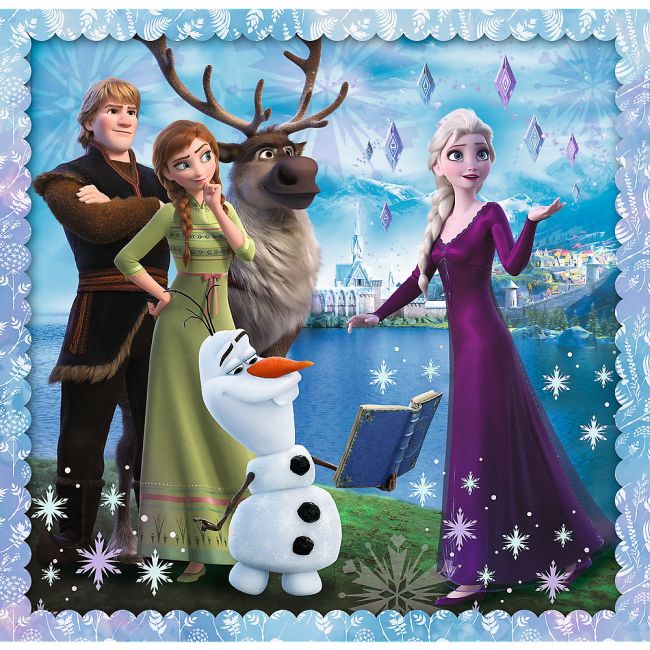 PUZZLE TREFL 3IN1 FROZEN2 REGATUL DE GHEATA VIV34853