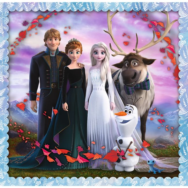 PUZZLE TREFL 3IN1 FROZEN2 REGATUL DE GHEATA VIV34853