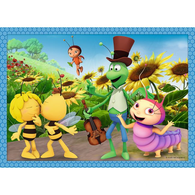 PUZZLE TREFL 4IN1 AVENTURILE ALBINUTEI MAYA VIV34356