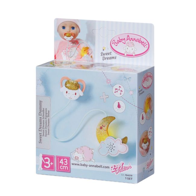 Baby Annabell - Suzeta cu lumina si cantece 43 cm - ARTZF704219